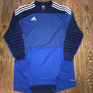padded soccer goalie shirt